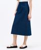 JUN BY JUN K Classic A-Line Skirt_Denim