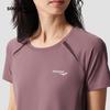 SAUCONY Women's Classic Slim-Fit Breathable Short-Sleeve Knit Top