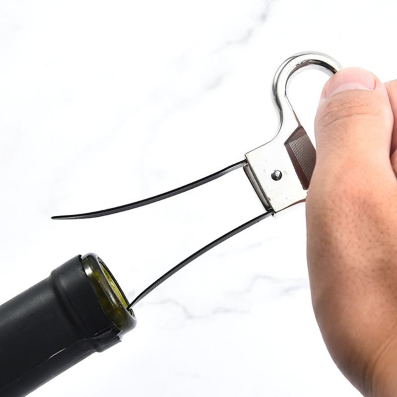 Wine Bottle Opener Portable Wine Bottle Opener Replacement Two prongs Wine Bottle Opener Corkscrew Remover Enduring