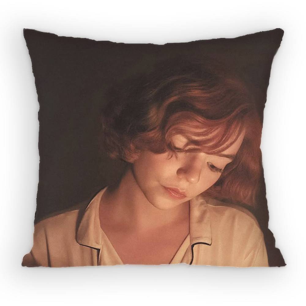 Actor AAnya TTaylor JJoy Pillow Case Sofa Living Room for Bedroom car Headboard Backrest Cushion Square Cushion Nap Time