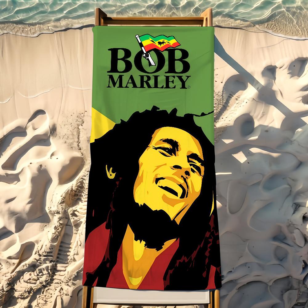 Sänger Bob M-Marley Handtuch Strandtuch Reise Leicht Hautfreundlich Für Pool Strand Camping Kreuzfahrt Sommer STJ40x70CM