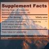 Pslalae All-Natural Shilajit Softgels, 10000 Mg Per Serving, Enhances Memory and Supports Immunity.