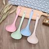 Household Kitchen Large Long-handle Drop Resistant High Temperature Resistant Wheat Straw Spoon