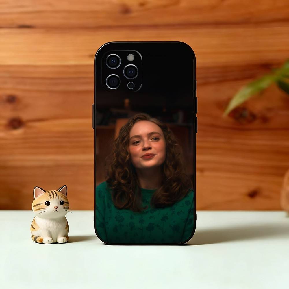S-Sadie S-S Actor Phone Case For iPhone 17,16,15,14,13,12,11 Plus,Pro Max,XS,Soft Silicone Black Cover