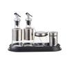 Glass Dining Table Seasoning Set