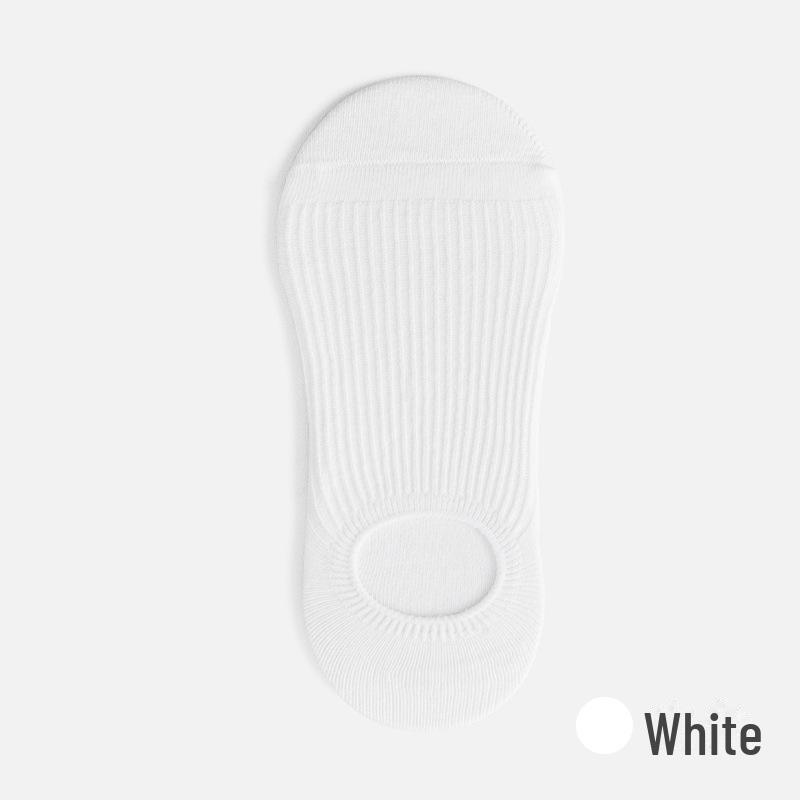 

Женские летние тонкие хлопковые невидимые носки - дышащие, дезодорирующие, с двойной иглой Size 36-40 жемчужина белый