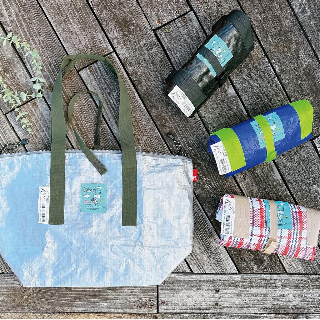 Rootote 8580 SNOOPY Tarpaulin Material Leicht Großes Fassungsvermögen Faltbare Tragetasche IP Fass Erdnüsse-9F (04 Prüfen)