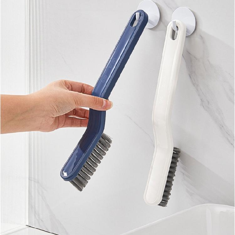 Multiuse Stiff Bristle Bathroom Brush With BuiltIn Hair Remover For Tight Space Corners Floor Efficient Cleaning 2Pcs