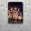 clannad cartoon Funny Bar Metal Sign Retro Plaque Vintage Sign Alcohol Drinker Pub Club Man Cave Kitchen Wall Decoration