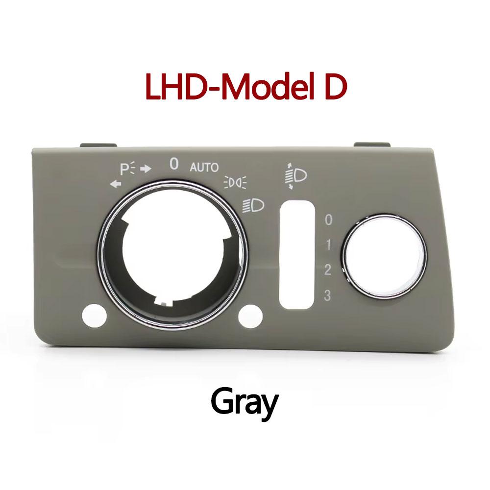 LHD Armaturenbrett Scheinwerferschalter Abdeckung Panel Verkleidung Für Mercedes Benz W211 E-Klasse 320 350 550 2003-2008