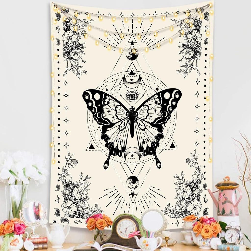 Tree of Life Tapestry Starry Sky Wall Tapestry,Vintage Tapestries for Bedroom Ceiling Tapestries Wall Hanging for Bedroom Living