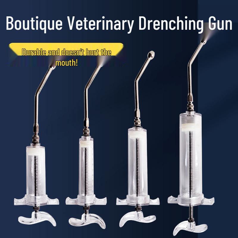 Domuzlar, Sığırlar, Koyunlar, Köpekler, Kediler ve Evcil Hayvanlar için Veteriner Metal Dozajör Ucu