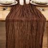 Sheer Voile Table Runner Wedding Birthday Party Decor