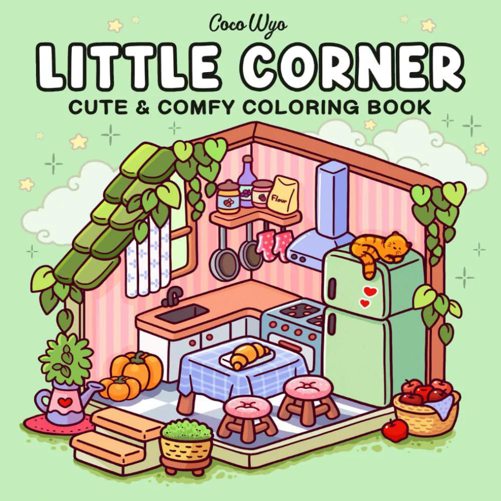 In Stock Cute&Comfy Coloring Book Bold-Easy Coloring Book For Adults Teens Cute&Groovy Girl Moments  Birthday Gift