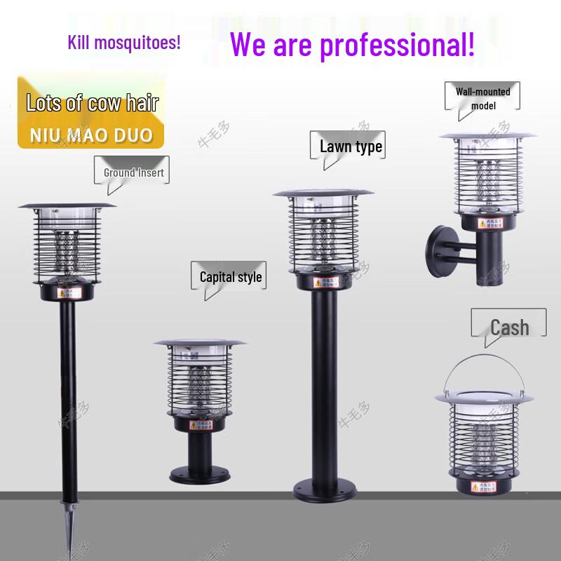 Solar-LED-Outdoor-Mückenvernichter-Lampe