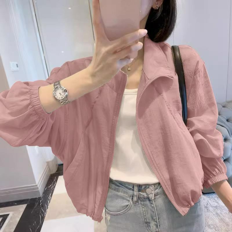 Sun Protection Clothing Women's Summer Style French Casual Fashion Western Style Sun Protection Clothing Short Jacket Women's Summer Thin Section