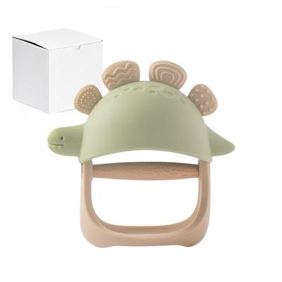 Across Rainbow Teething Toy for Thumb Ages 30 Days To 2 Silicone with Material Tested Babies, Sucker, Newborn, Years, & Zelkova, Handle, Non-Drop,