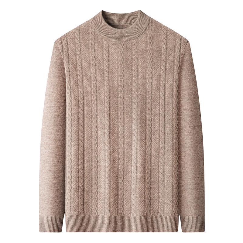 IMAGINEX Men's Heavyweight 100% Wool Crewneck Sweater
