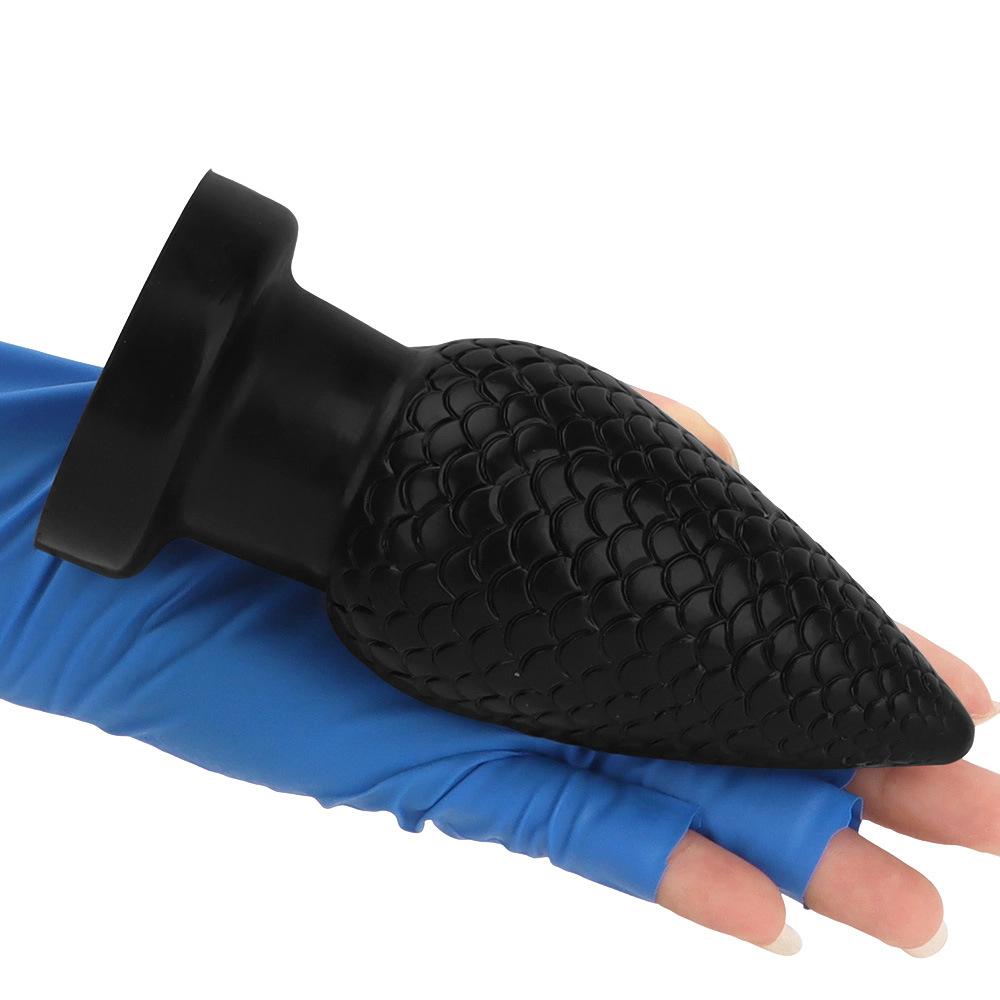 Liquid Silicone Dragon Anal Plug Large Dildo Butt Expander Fisting Toy for Men and Women