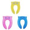 Colorful Pad Folding Travel Potty Seat for Boys & Girls Fits- Round & Oval- Toilets Non-Slip Suction Cups Qualiy-plastic