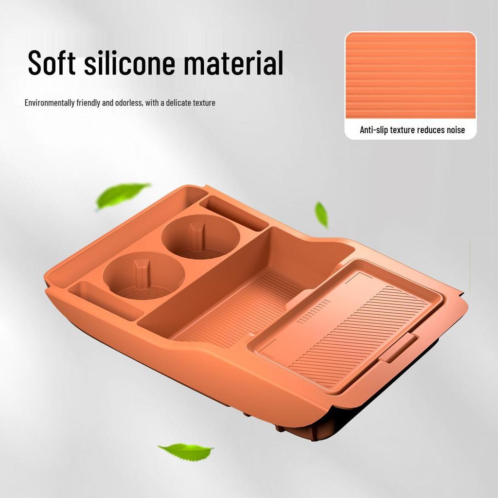 Trumpchi S7 Center Console Silicone Pad & Glasses Storage Box for 25 Models