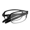 Foldable Unisex Reading Glasses +1 +1.5 +2 +2.5 +3 +3.5 +4.0 with Storage Case