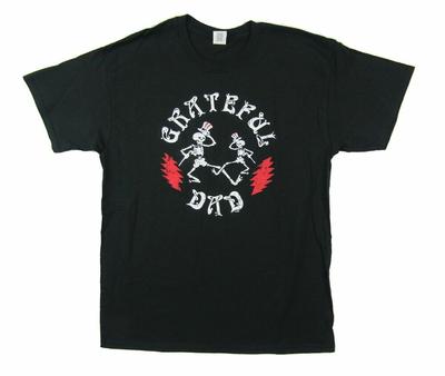 Grateful Dead Grateful Dad Black Unisex T-shirts