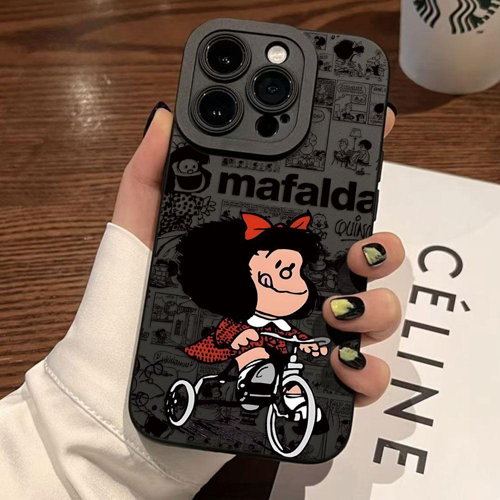 Süße Heiße Anime M-Mafaldas Mädchen Handyhülle für Xiaomi Mi 15 14T 12T 11T 11 10T Poco X5 F5 X4 M4 F4 X3 M3 Pro Lite Ultra 4G 5G