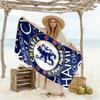 Chelsea Fc Football Player Customize Your Name Beach Towel Super Soft Microfiber Quickdry Fabric Suitable for Swimming Gym Camping Yoga Vacation