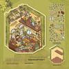 Mr. Paper Star Dream Prince 3D Scenery Illustration Miniature Decompression Stickers