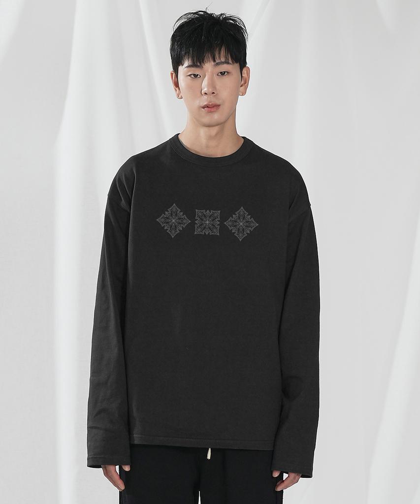SLOWACID Symbol Link Long Sleeve [Charcoal]