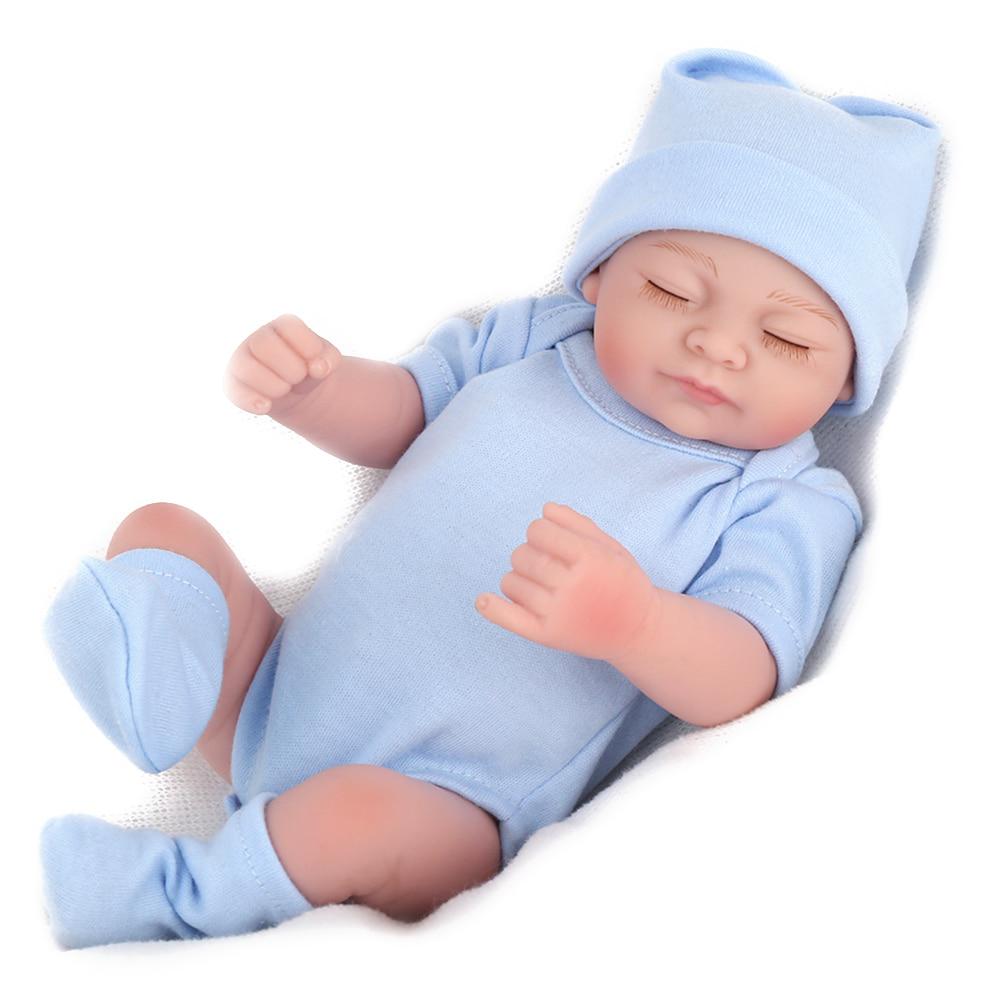 50cm Full Silicone Reborn Baby Dolls Bath Toys Sleeping Lovely Girl Xmas Gifts