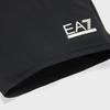 Emporio Armani EA7 SS24 Logo Letter Print Drawstring Straight Leg Casual Shorts Men Shorts Black 3DPS08-PNBXZ-1200
