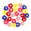 25Pcs/lot Cute Pet Dog Cat Hair Bows Flowers Grooming Bows with Rubber Bands for Pet