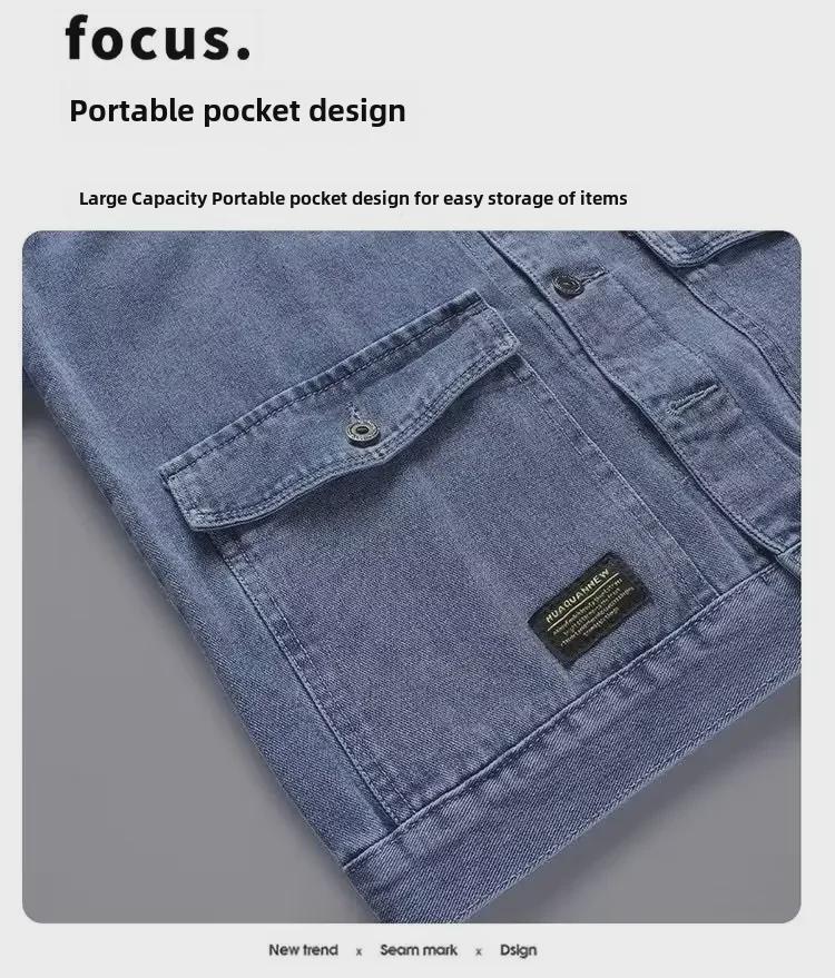Herren Vielseitige Lockere Jeansjacke - 2022 Trendige Herbst/Winter Freizeit-Arbeitskleidung
