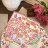 Cartoon Landscape Stickers Miniature World Small Creative 3D Cabin Decompression DIY Scene Home Interaction PET Stickers