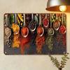 Vintage Metal Spice Tin Sign 20x30cm Wall Decor for Kitchen Cafe Bakery