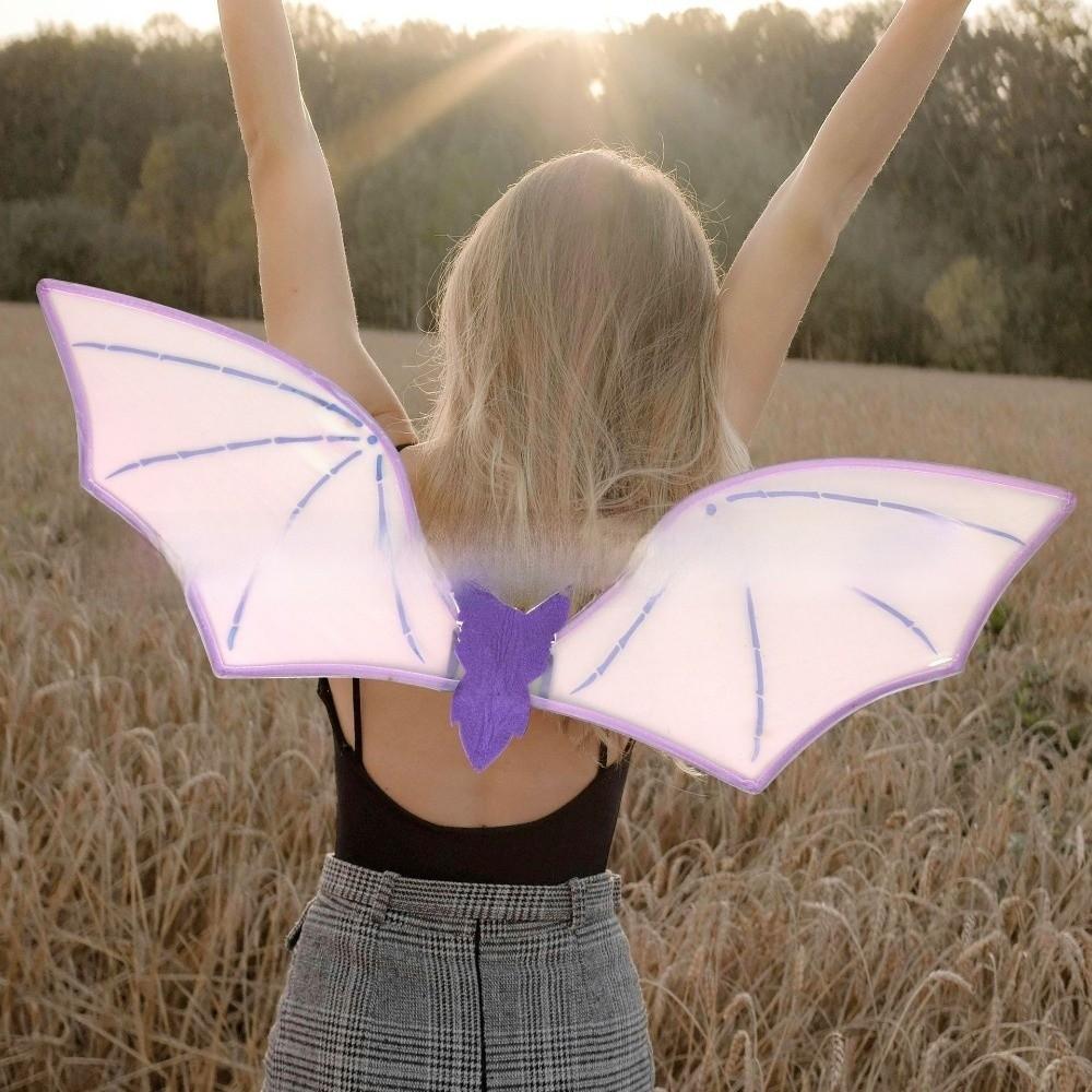 Cosplay Requisiten Fledermausflügel Groß Cosplay Kostüme Eleganter Cosplay Flügel Heimdekoration