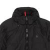 Polo Ralph Lauren SS23 Embroidered Stand Collar Hooded Down Jacket Men Jacket Black 710761907-001