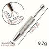 Precision 4-Prong Jewelry Tweezers - Gem & Diamond Holder, Ideal for Beads & Small Parts, Ergonomic Metal/Aluminum Craft Tool, Jewelry Making Tools