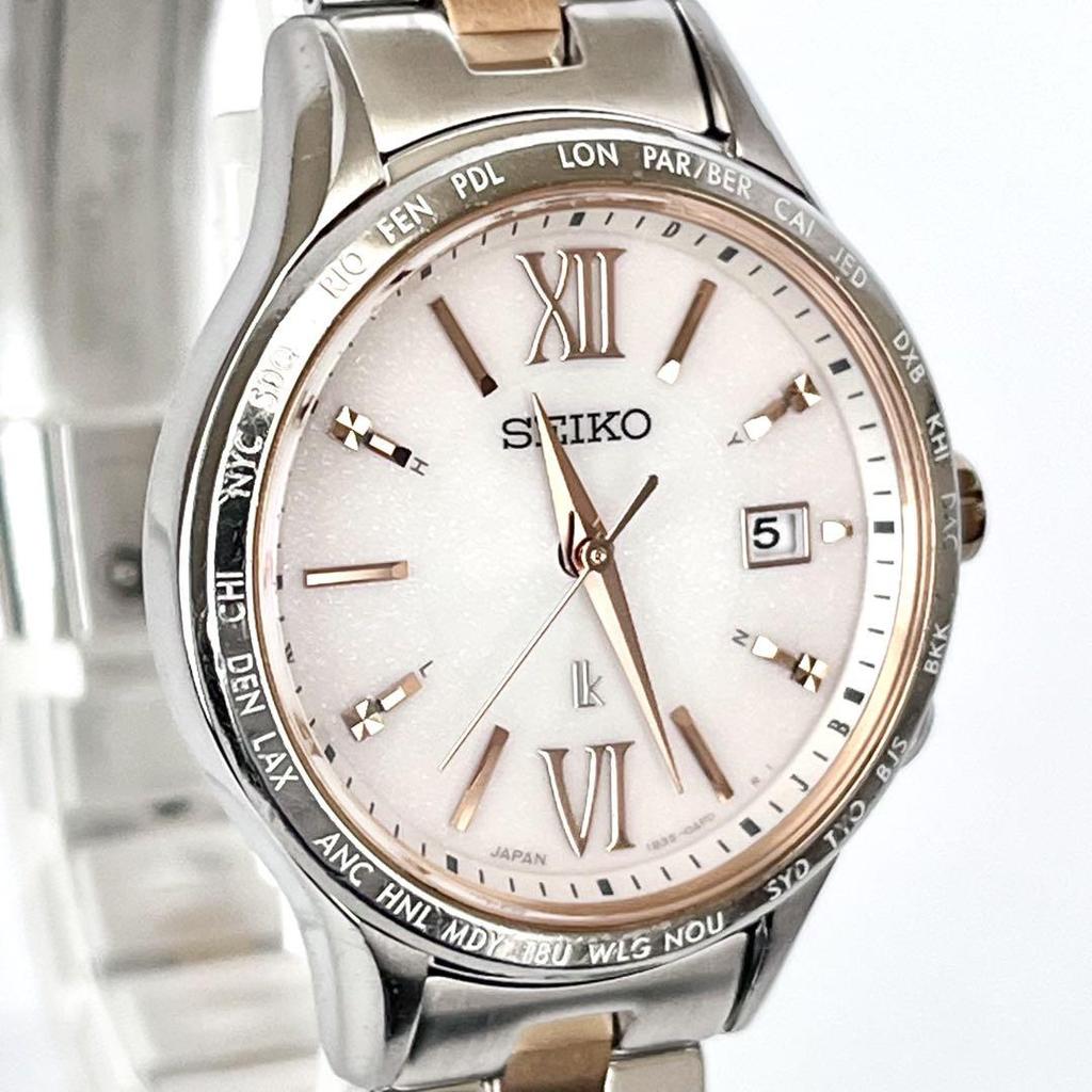 [USED] Seiko Rukia Women's Watch, Working, Radio-Controlled Solar, s2101