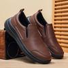 2026 New Premium Men's Everyday Slip-On Shoes - Non-Skid Tread with Cushioned Footbed & Breathable Material for Work and Leisure