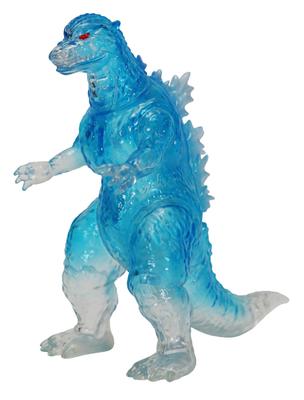 Character Content Production Medium Size Series Godzilla EX FINAL WARS Godzilla Klarblau Ungefähr 130mm PVC Weichvinyl-Figur (Ccp) [Nein. 9]