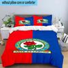 3pcs Blackburn Rovers Crest Football Club Bedding Set Duvet Cover Closure Includes 1 Duvet Cover & 2 Pillowcases Bedding Sets Home Decor Gifts