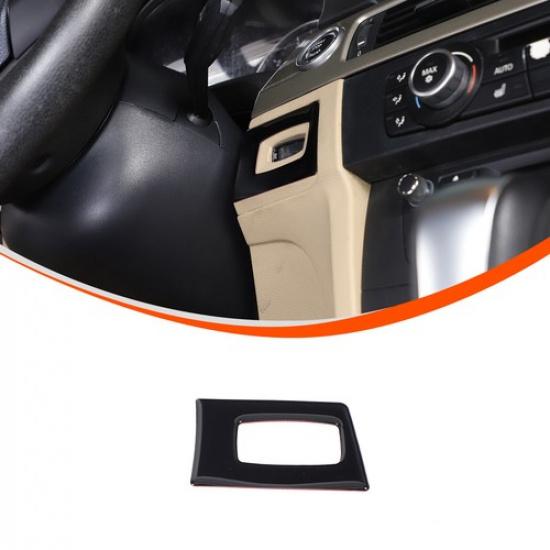 Glossy Black Interior Key Hole Trim Cover For BMW 3 Series E90 E91 E92 05-12