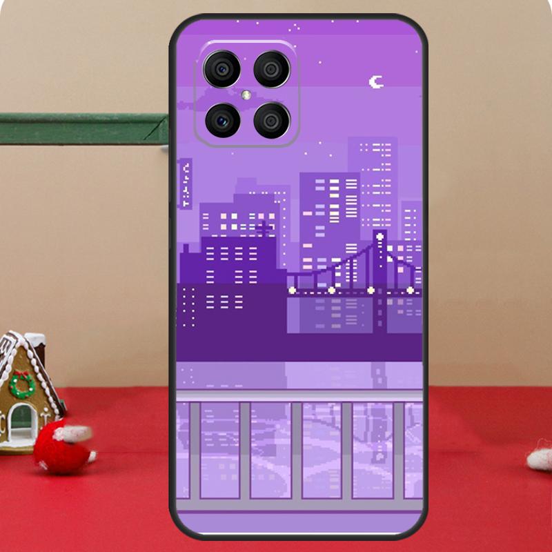 ART PIXEL AESTHETIC INDIE GEEK Case For Honor Magic 8 5 6 7 Lite Honor 400 Pro 200 70 90 X8c X8b X9a X9b X9c X9d Win Cover
