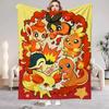 Cushion Blanket Sofa Winter Kawaii Pokepokes Bedroom Decoration Bedspread on the Bed Fluffy Soft Blankets Home Throw Warm Knee