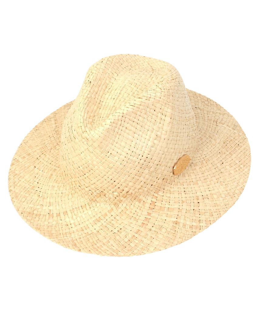 Yunibeosyeolkemiseuteuli Soft Raffia Fedora Summer Fedora