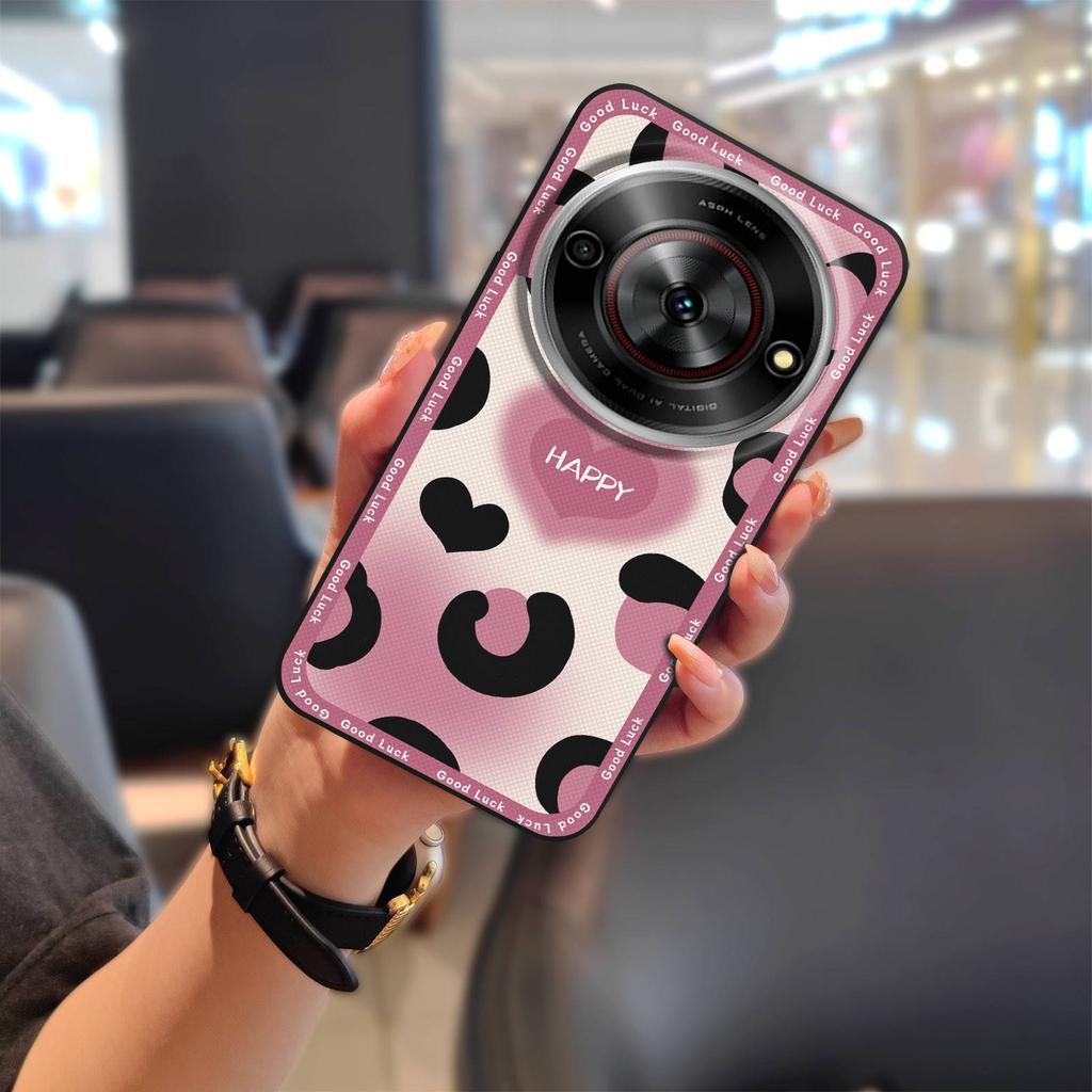 Miękkie etui Pokrowiec Etui na telefon Dla ZTE Blade A75 5G/Nubia Focus 5G/Calf 5G Modny design Silikonowe TPU Pełne pokrycie Słodkie