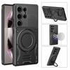 Coque Case for Samsung Galaxy S26 Ultra S25 FE S24 S23 Plus S 26 25 A57 A37 A17 5G A56 A36 A16 Anti-Slip Shockproof Ring Holder